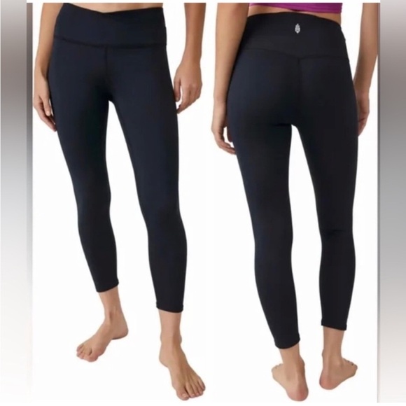 Free People Movement Crossover Black Leggings - Picture 1 of 6